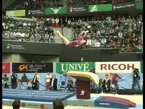 2010 World Gymnastics Championships - Aliya Mustafina (RUS) VT 2 QF