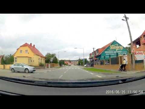 Time lapse drive 36x: Brno-Rosice-Tisnov-Cerna Hora-Blansko-Adamov-Brno-Rosice-Brno