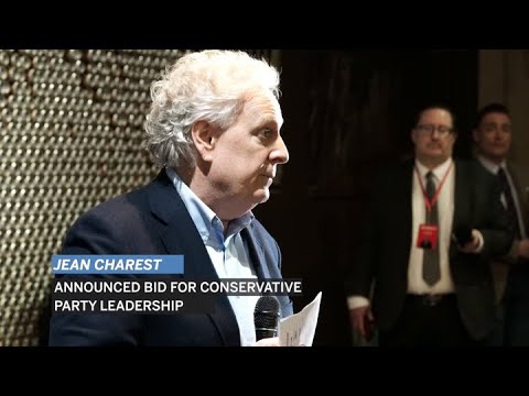 Jean Charest Ammounces Bid For Conservative Leadership