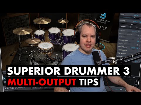 Superior Drummer 3 Multi-Output Tutorial | How to Route & Mix Drums in Your DAW (Logic Pro Tips)