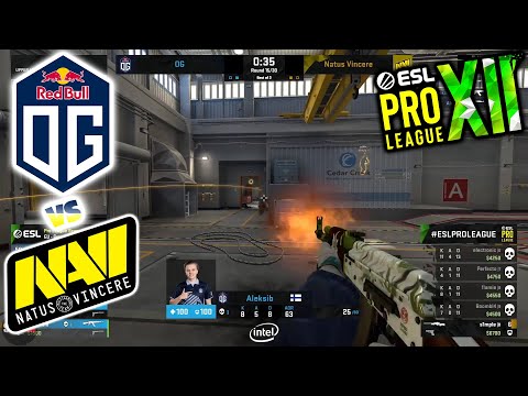 🇪🇺 OG vs 🇺🇦 Natus Vincere NUKE HIGHLIGHTS - ESL Pro League Season 12 Europe
