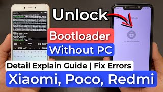 How To Unlock Xiaomi Bootloader Without PC. How To Unlock Xiaomi,Redmi,Poco Bootloader Using Termux