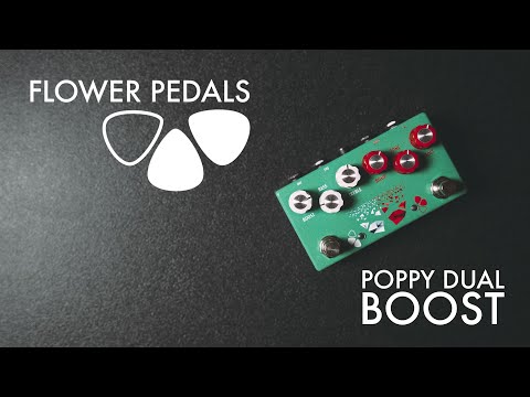 Demos in the Dark // Flower Pedals Poppy Dual Boost // Pedal Demo