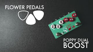 Video thumbnail for Demos in the Dark // Flower Pedals Poppy Dual Boost // Pedal Demo by Demos In The Dark