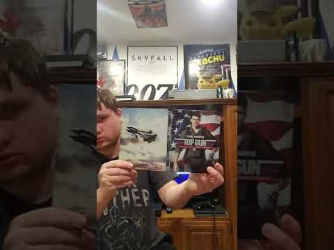 Blu Ray Unboxing: Top Gun Thirtieth Anniversary Steel Book