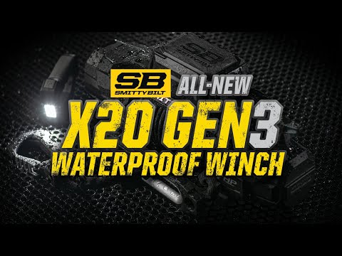 ALL-NEW X2O GEN3 WATERPROOF WINCH