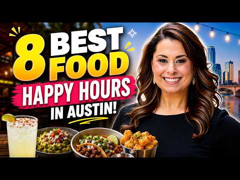 8 Best Happy Hours in Austin, Texas (2026 Local's Guide) | Best Food & Drink Deals | Tammy Davison