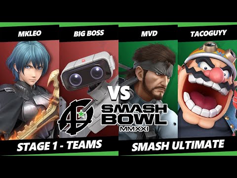 Smash Bowl MMXI Teams SSBU - MkLeo & Big Boss Vs. MVD & TacoGuyy - Smash Ultimate Stage 1