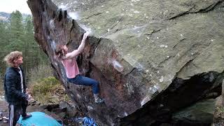 Video thumbnail: Cheep Trill, 7a+. Peak District