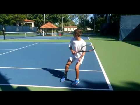 Nicolás Eli. Entrenamiento previo al 56 Orange Bowl | InfoCañuelas