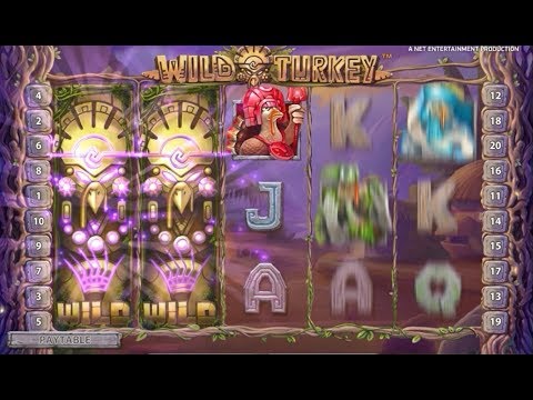 Wild Turkey Slot Machine Free Spins with Retrigger - NetEnt Slots
