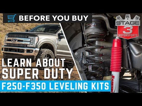 Before You Buy: F250 / F350  Leveling Kits