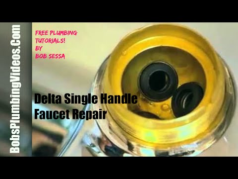 Delta Faucet Repair Single Handle