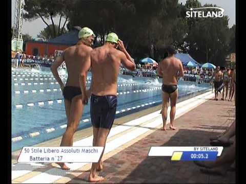Serie 27 dei 50 Stile Libero  Assoluti Maschi Master - 11 Memorial Andrea Bettiol