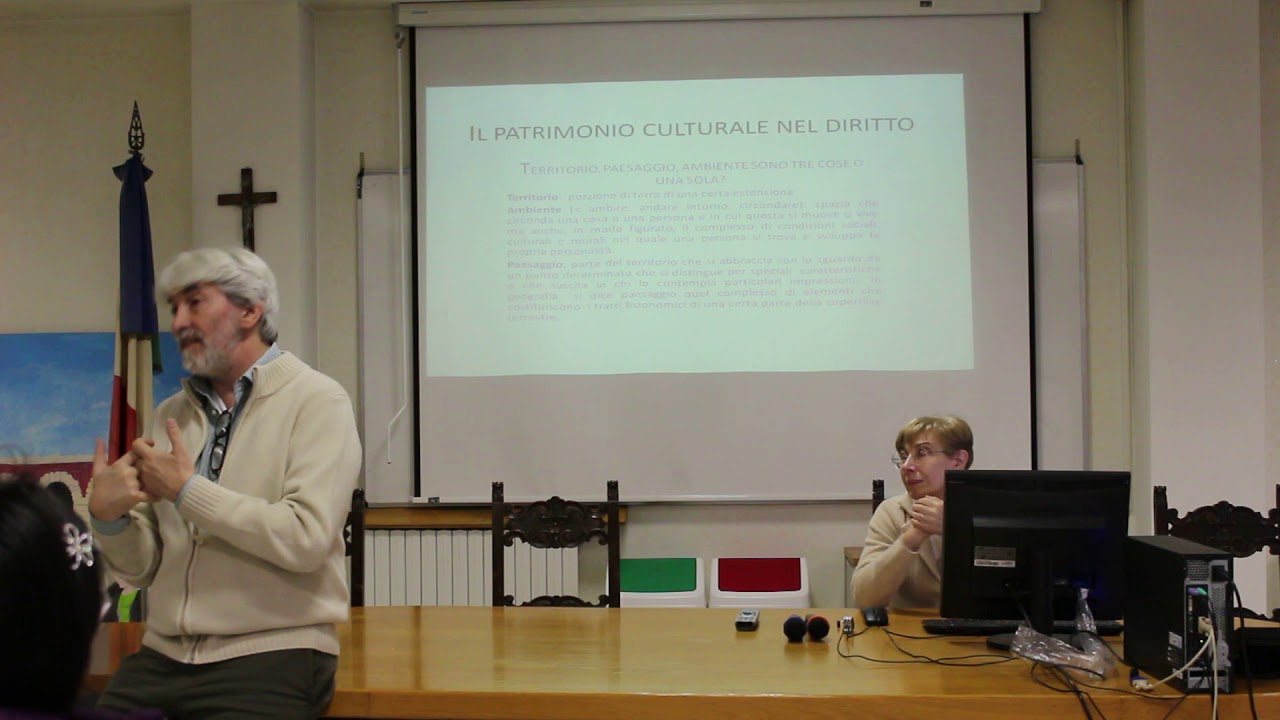 Sonia Barison, Il patrimonio culturale e la sua salvaguardia  part 1
