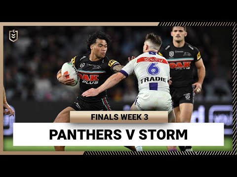 NRL Highlights | Penrith Panthers v Melbourne Storm | NRL Finals Week 3 | Full Match Replay