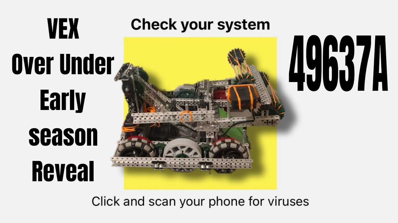 Very Early Season Robot Reveal (49637A) - VEX V5 General Discussion ...