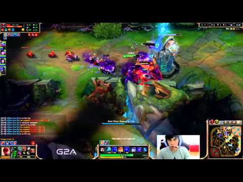 League of Legends - Funny moments with GodGilius # Top 10 Challenger