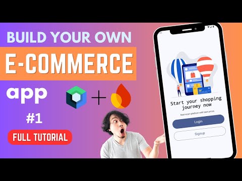 1 Ecom app | Jetpack Compose 🔥 | Android Studio Tutorial | 2025