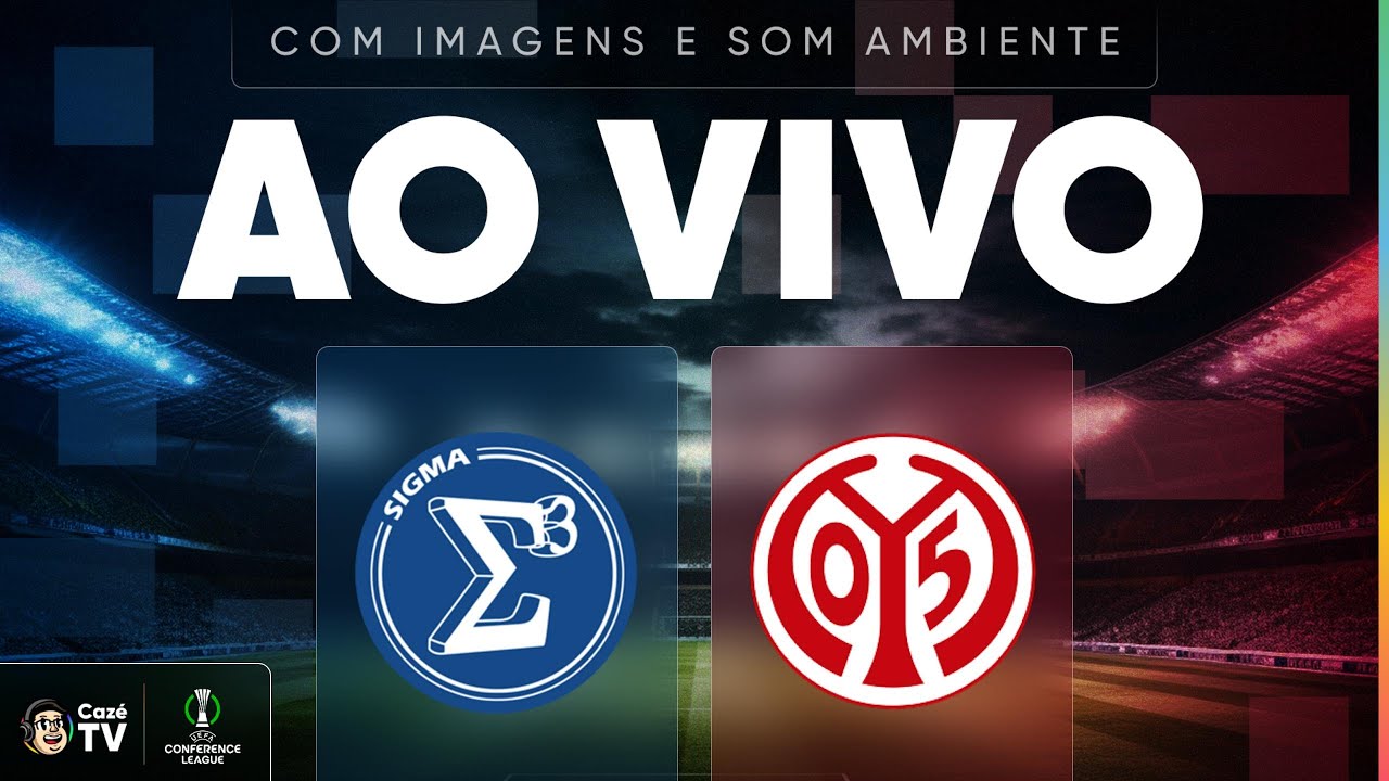 AO VIVO E COM IMAGENS (SOM AMBIENTE): SIGMA X MAINZ 05 | CONFERENCE LEAGUE 25/26 | OITAVAS DE FINAL