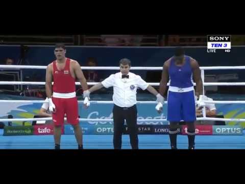 Asian Boxing Championship || Satish Kumar Qualifies to quaterfinal || 4th April 2018