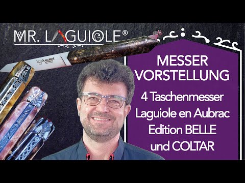 Laguiole Taschenmesser Edition BELLE + COLTAR, Laguiole en Aubrac, Handmade in France