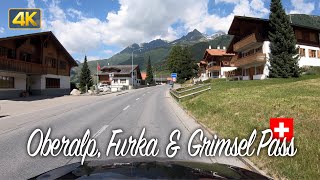 Swiss Mountain Driving – Oberalp, Furka & Grimsel Pass