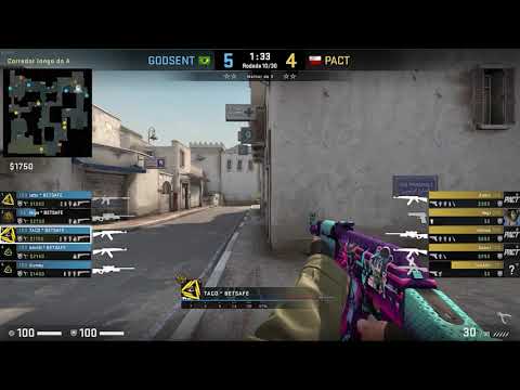 Pov TACO (19/12) CS GO DEMO - DUST2 - 16 GODSENT VS 9 PACT (Snow Sweet Snow 03/02/2021)
