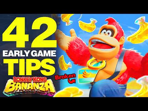42 Early Game Tips You MUST Know (Donkey Kong Bananza)