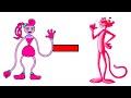 Mommy Long Legs - Pink Panther = ??? | FNAF ANIMATION PART 17