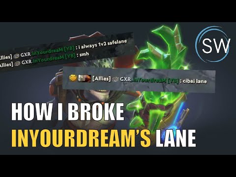 HOW I BREAK InYourDream's MENTAL AT LANE WITH LION - Coach SW (Sin Wei)