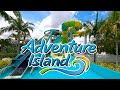 Adventure Island 2021 Tampa Florida Full Complete Walkthrough Tour