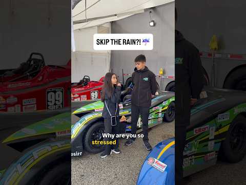 Qualifying in the rain 😬 #racing #carracing #scca #runoffs #racingintherain