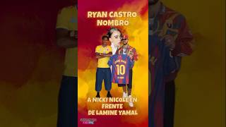 RYAN CASTRO INTERPRETÓ SU CANCIÓN QUE INCLUYÓ EL VERSO QUE MENCIONA A NICKI NICOLE (EXNOVIA😭).