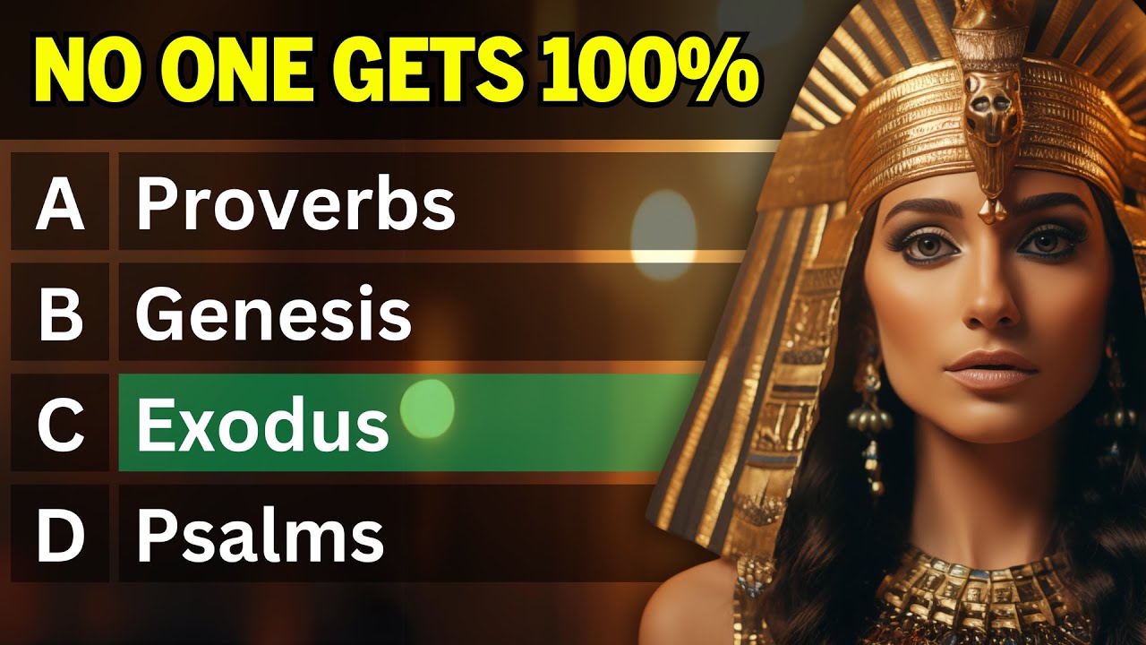 IMPOSSIBLE BIBLE QUIZ - EXODUS EDITION - 20 Bible Questions to test your knowledge - Bible Quiz