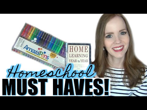 HOMESCHOOL MUST HAVES! | Don't Homeschool WITHOUT These Things! Video
