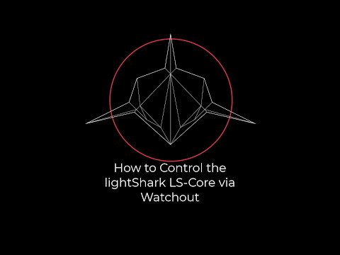 How to Control the LS-Core via Watchout