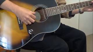 Video thumbnail for Epiphone AJ-220S VS Acoustic Guitar Review and Demo by Edwin-E