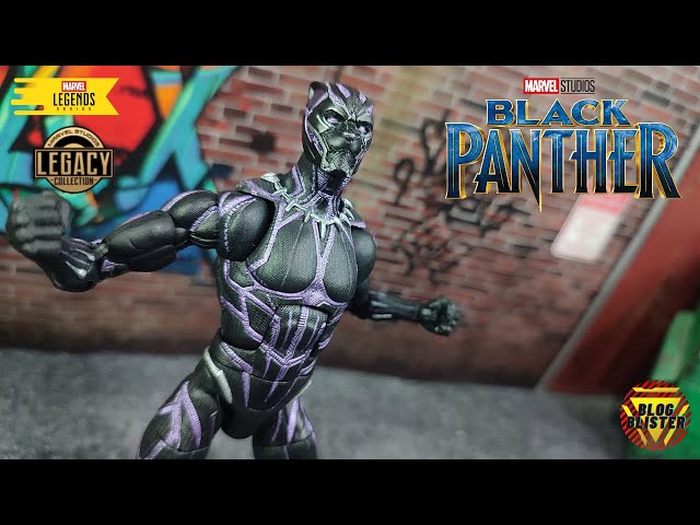 Vídeo relacionado con Hasbro Marvel Black Panther Marvel Studios Legacy Collection, Máscara de poder de Black Panther Vibranium de 15 cm, A partir de 5 años