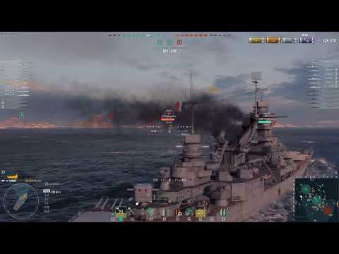 World Of Warships Random Battle Gameplay With CONDE