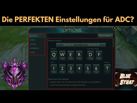 Die perfekten Einstellungen als ADC in Lol? | Abenteuer Master | Ep. 10