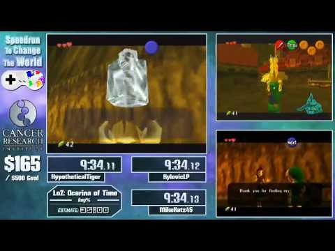 Legend of Zelda: Ocarina of Time Race — Speedrun To Change The World