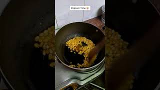 How to make popcorn at home 🤩🔥 #shorts #food #recipe