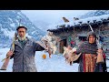 Surviving A Snowy Winter On The Coldest Mountain Far From Civilization A Snowy Freezing Morning ️