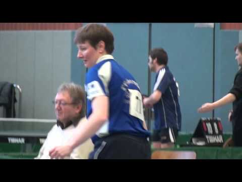 Sabine Winter Katrin Brickl Bayerische Tischtennis M  20110115 Regenstauf