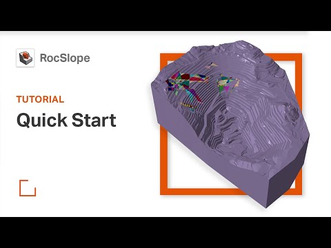 RocSlope Tutorial - Quick Start