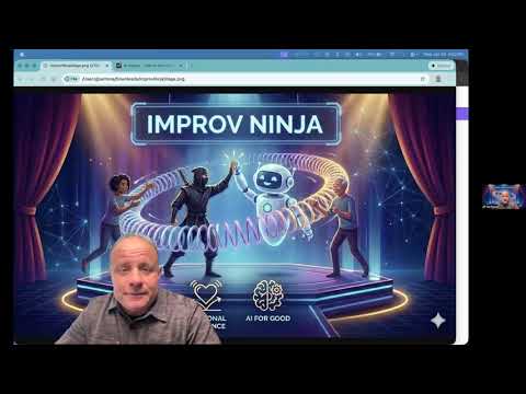 Video thumbnail showing AI Improv demo