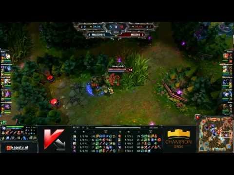 [LOL] Moscow5 vs Mousesports map 1 - Elite of Europe