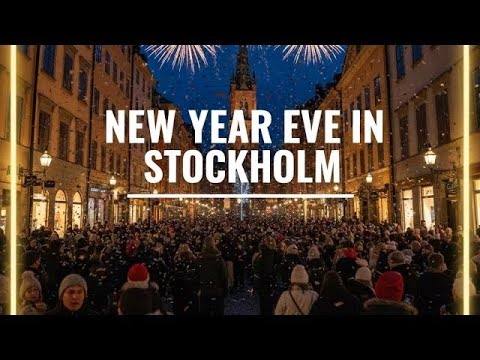 New Year’s Eve in Stockholm 🇸🇪 | Live City Walking Tour 🎄