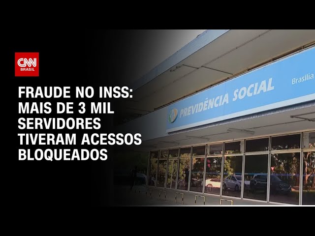 Fraudes levaram INSS a reduzir drasticamente servidores com acesso a dados | CNN 360º